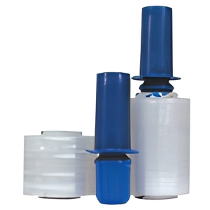 Rotolo di Pellicola Estensibile Portatile con Manico in Plastica, 5 Pollici X 500 Piedi, Pellicola Trasparente per Imballaggio e Agruppamento di Piccoli Oggetti - Product Image 1
