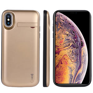 6000mAh inalámbrico <span class=keywords><strong>iPhone</strong></span> <span class=keywords><strong>XS</strong></span> <span class=keywords><strong>MAX</strong></span> cargador de Banco de energía caja de batería de teléfono móvil <span class=keywords><strong>con</strong></span> interfaz de entrada USB - Product Image 2