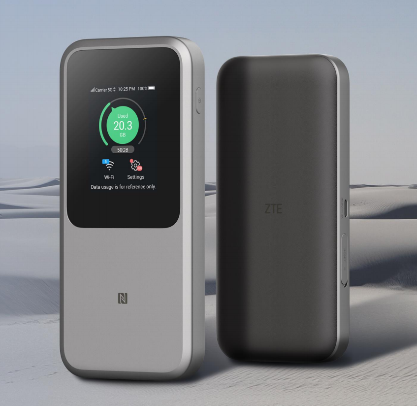 Qualcomm Mobile Router ZTE U50 Pro MU5120 5G Mobile WiFi Router Qualcomm SDX62,WiFi 6 2.4G/5G ...