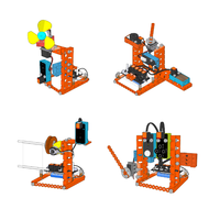 Kit de Robot Vehículo de Jardinería Inteligente Home Inventor, 8 Proyectos Interesantes, Educación en Ingeniería Mecánica, Placas de Circuito Anodizadas