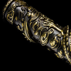 HCMY Black Myth Wukong Golden Hoop Rod Semi-Metal Arme Modèle Jouet Épées Pour Cosplay One-to-One Jouets Physiques Ruyi Extensible - Product Image 4