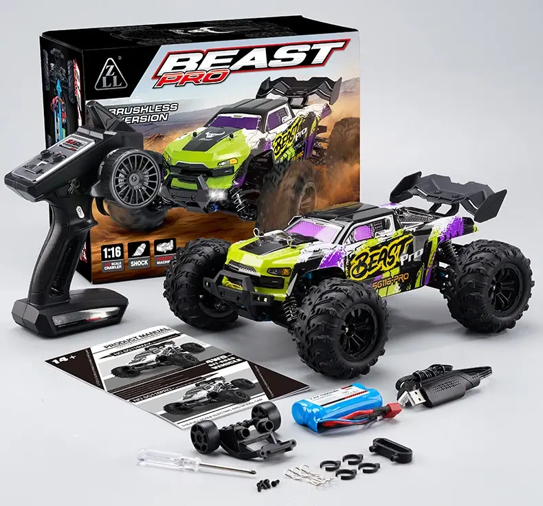 ZLL SG116 PRO Brushed SG116 MAX Brushless RC Cars for Christmas