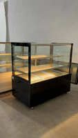 Incubateur de bureau commercial en acier inoxydable 220V Hamburger tarte armoire chauffante Restaurant affichage des aliments poulet frit isolé