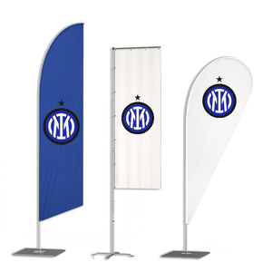 Lướt sóng tổ chức sự kiện Banner bãi biển quảng cáo cho cá nhân bay cờ cực với biểu tượng tùy chỉnh Polyester nhôm Cột cờ ngoài trời - Product Image 6