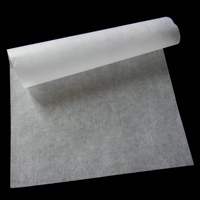 Papier vélin blanc personnalisé 30g/20g/40g avec revêtement en silicone, résistant à l'humidité et à la graisse, impression offset pour l'emballage alimentaire