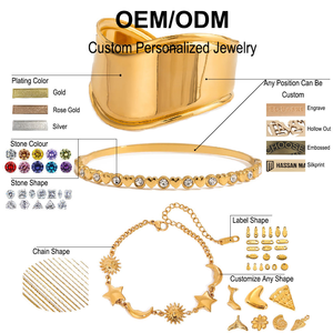 مصنع مجوهرات مخصص، تصميم OEM/ODM للقلائد والأقراط والخواتم والأساور، مجوهرات مخصصة من الفضة والنحاس للنساء والرجال - Product Image 4