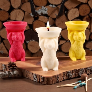 Molde de Silicona con Forma de Conejito de Pascua TangChu con Huevo para Postres de Primavera, Decoración de Pasteles y Adornos Festivos - Product Image 1