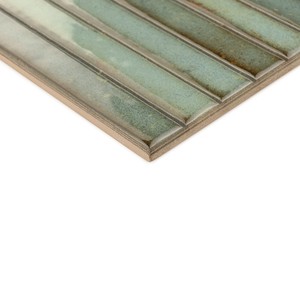Piastrella Koto Emerald 35x35mm Pre-Tagliata Lucida con Bordi Irregolari - Product Image 3