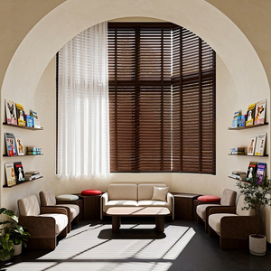 <span class=keywords><strong>Cage</strong></span> à étages pour animalerie, style minimaliste et texturé, avec rideaux et étagères latérales pour l'affichage des animaux - Product Image 2