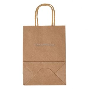 Recyclable Kraft Paper Gift Wrapping <b>Bags</b> with Handle for Party <b>Favour</b> Packaging and <b>Weddings</b> Craft Paper <b>Bag</b> - Product Image 4