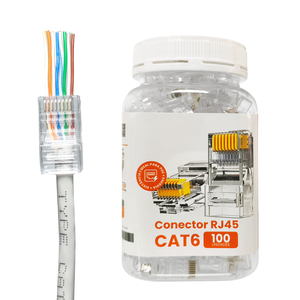Ethernet RJ 45 Canned 100PCS 8p8c RJ45 Connector UTP Cat5e <b>Connectors</b> - Product Image 6