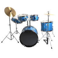 Factory Professional 5pcs Kids Drum Set Children Drum Kit Musical Instrument
