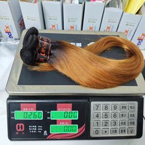 Letsfly - Paquetes de Cabello Lacio de 28 Pulgadas, Color 1B/30, Venta al por Mayor #   Extensiones de Cabello Humano Brasileño 100% Natural, 20 Piezas, 1 kg en Stock - Product Image 3