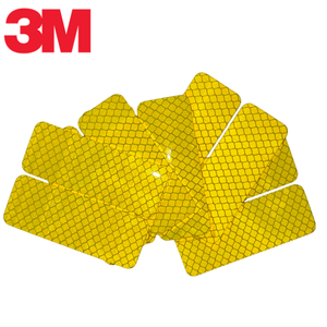 3M Fluorescent yellow 4081 UV‑Resistant Waterproof Outdoor Permanent Traffic Signage from Diamond Grade DG³ 4000 series - Product Image 1