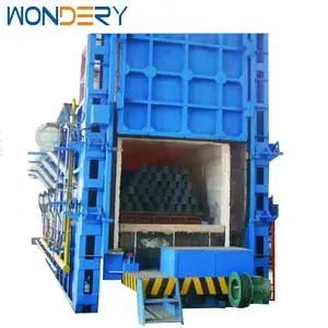 WONDERY High Temperature Natural Gas Bogie Hearth Heat Treatment Car Bottom Oil Quenching Furnace