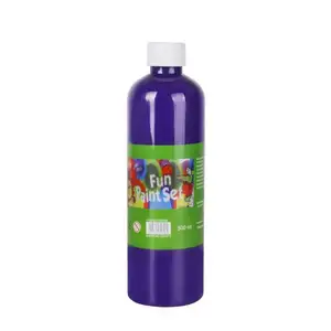 Bambini 500ml vernice acrilica bottiglia di plastica vernice acrilica colore phoenix set di vernici acriliche divertenti