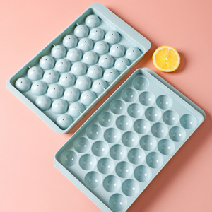<span class=keywords><strong>Mini</strong></span> bandeja de cubitos de hielo de plástico redonda más vendida, fabricante de bolas de liberación fácil y gratis para helado, nueva herramienta Flexible para <span class=keywords><strong>Mini</strong></span> cubitos de hielo - Product Image 5