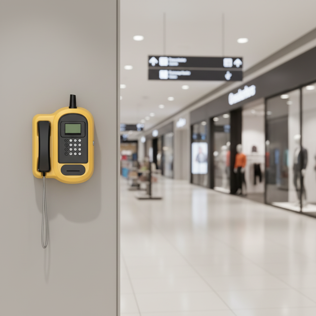 KSW31A Industrial 4G Wireless Fixed Line Public Telephone Support Remote Upgrade and Family Mode for Primary Secondary Schools
