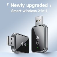 Aijia CarPlay Adaptador inalámbrico Smart AI Box para Factory CarPlay Radio Dongle Convierte con cable a Android Box inalámbrico