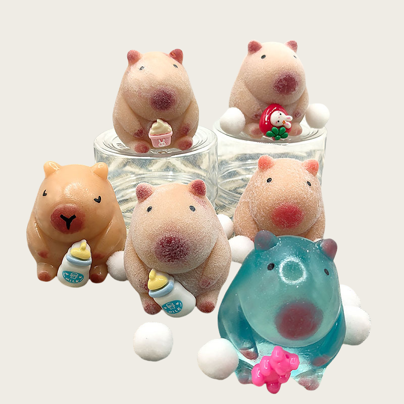 Популярные товары Capybara Squeeze игрушки для детей ручной работы для снятия стресса