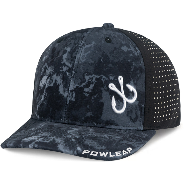 2025 Custom Camo Laser Cut Hole Performance Running Hat Mesh Cap Lightweight Quick Drying Hat Runner Cap
