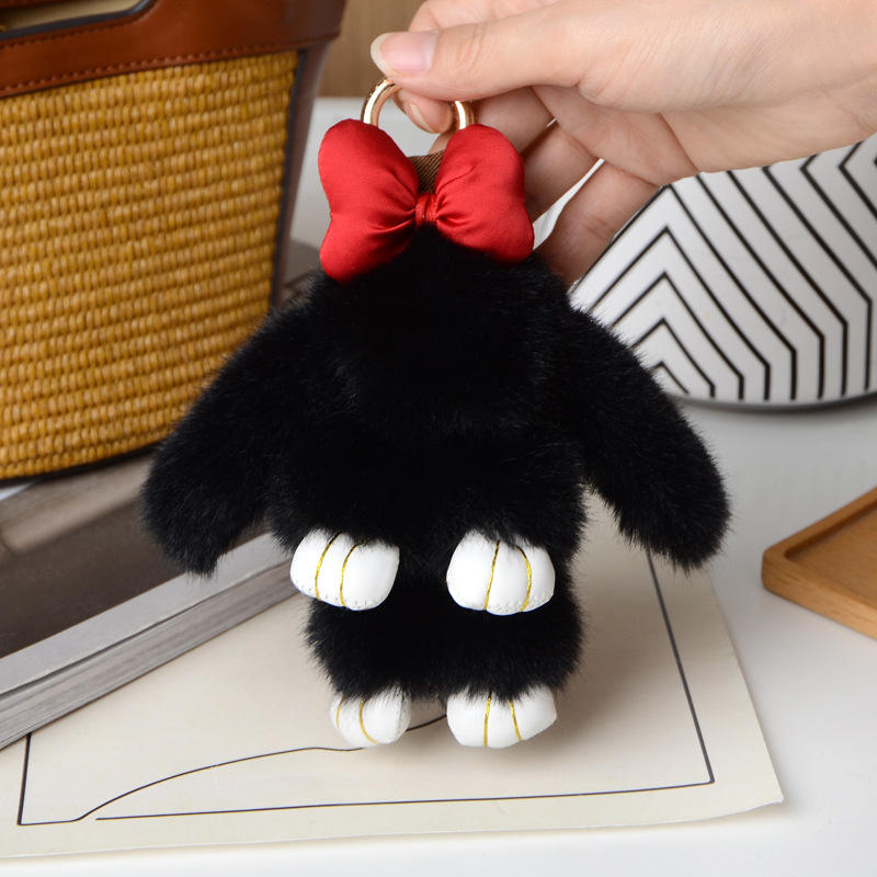 Noir brillant (avec nœud papillon)