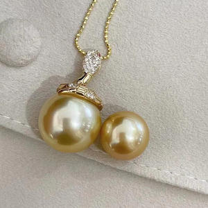 Colgante de Plata S925 para DIY con Cuentas de Perla, Diseño de Cabeza de Serpiente Hueca, para Cuentas Redondas de 9-11mm, Colección 30672 - Product Image 3