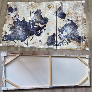 Cadre étiré en bois Art peinture décorative pour la décoration intérieure mur photos conception livraison directe - Product Image 1