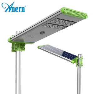 Lampu Jalan Tenaga Surya Sensor Gerak 100w All <span class=keywords><strong>in</strong></span> One dengan Kamera - Product Image 1