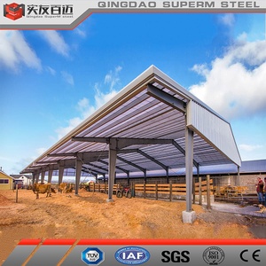 Agriculture Bâtiment en acier Bétail Veau Bovins Vache Poteau laitier Grange Ferme Hangar - Product Image 3