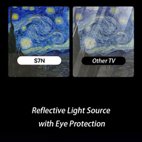 Projecteur laser DLP S7N 4K à ultra courte focale avec son décodage cinématique, 240 Hz, IMAX Enhanced, Android Smart Cinema