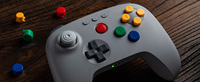 Manette de jeu rétro 8Bitdo N64 80NE16 BT pour Switch/Switch2/Android/Windows, couleur grise
