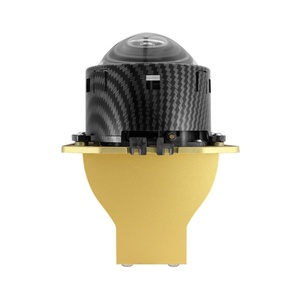 ไฟหน้าโปรเจคเตอร์รถยนต์ XT7-2-Y แบบ LED เลเซอร์ Bi-LED พร้อมเลนส์โปรเจคเตอร์ 6000K แสงเสริมแบบสามลำแสง - Product Image 4