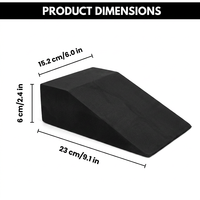 Planche de Squat Inclinée Personnalisable avec Logo et Dureté, en Mousse EVA Haute Densité, Support Portable pour Haltérophilie, Fourniture Directe Usine