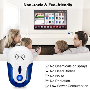 Saijzek OEM ODM Vente en gros Dispositif répulsif ultrasonique naturel contre les insectes, les moustiques et les mouches pour l'intérieur - Product Image 2