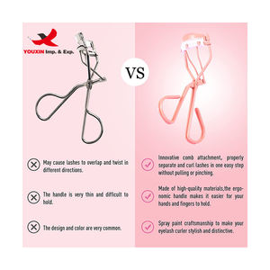 Recourbe-cils professionnel FENGFLY avec brosse-peigne intégrée – Outil de coiffure des cils à prix réduit pour achats groupés - Product Image 4