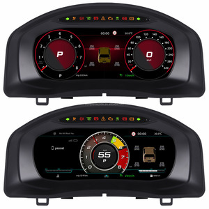 Tableau de bord numérique virtuel 10,25 pouces, mise à niveau du compteur de vitesse pour Volkswagen VW Tiguan 2010-2017 - Product Image 1