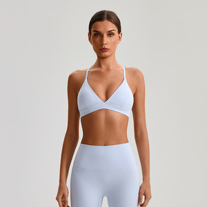 <span class=keywords><strong>Soutien</strong></span>-<span class=keywords><strong>gorge</strong></span> <span class=keywords><strong>de</strong></span> sport pour femme à col en V profond, <span class=keywords><strong>bretelles</strong></span> réglables, dos croisé, pour yoga, fitness, gym, course à pied et activités <span class=keywords><strong>de</strong></span> plein air - Product Image 6