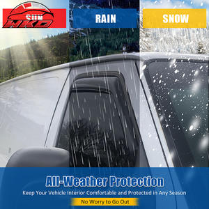 Déflecteurs de vitres latérales encastrés pour Ford E-Series Van 07-14, protection contre la pluie - Product Image 6