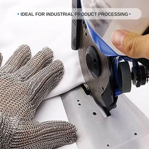 Butcheries ve cam taşıma için kesmeye dayanıklı paslanmaz çelik eldiven Chainmail Metal örgü - Product Image 6