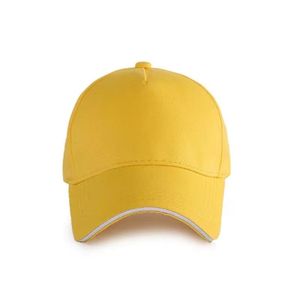 Gorra de béisbol deportiva de cinco paneles de alta calidad unisex de algodón con logotipo bordado impreso personalizado gorra de béisbol ajustable - Product Image 5