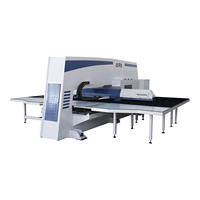 Machine de découpe et d'emboutissage CNC automatisée à tourelle, avec guide linéaire Rexroth en tôle de 5'x 8', pour la découpe et l'emboutissage de l'acier