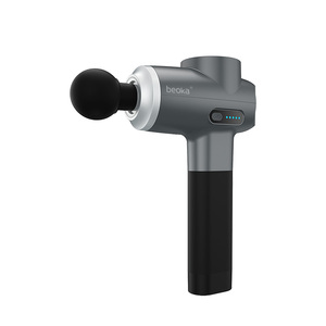 Beoka 5 Geschwindigkeit stufen Deep Tissue Massage <span class=keywords><strong>Gun</strong></span> Wiederauf ladbare Gesichts muskel Vibrierende Percussion Hitze und kalte Funktion - Product Image 6