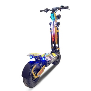 Trottinette Électrique Adulte Pliable 2024 Haut de Gamme 10000W Sans Balais 72V 50Ah/60Ah, Stock US, 100km/h, Autonomie 150km, Roues 13 Pouces, Charge Max 200kg, Sc-gt 10000W - Product Image 3