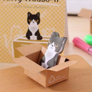 Bloc de Notas Adhesivas Personalizables con Diseño de Gato Kawaii, Notas Adhesivas Creativas con Dibujos Animados - Product Image 4