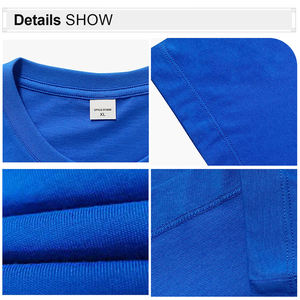 High Quality Heavy Weight Cotton T-shirt 170 Grams Drop Shoulder Streetwear Oversized Custom <b>Men</b> T Shirt - Product Image 3