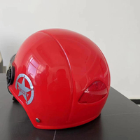 Demi-casque de moto intelligent, nouveauté personnalisée rétro aventure course casque de moto pour vélo électrique de ville