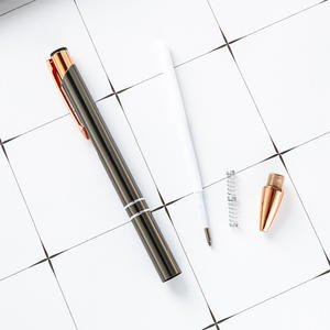 Bút bi cao cấp mạ vàng hồng bằng nhôm, in logo tùy chỉnh, quà tặng doanh nghiệp cao cấp, khuyến mãi, 1.0mm, dùng cho trường học và văn phòng - Product Image 4