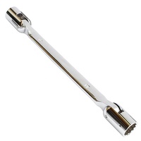 Clé à douille flexible à tête pivotante en acier CRV, qualité industrielle, double extrémité, métrique, OEM, outil de haute qualité pour un travail rapide et facile