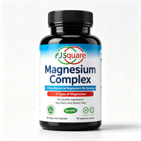 Complément en capsules de magnésium L-thréonate, taurate, glycinate, malate, citrate OEM pour les muscles - Complexe de magnésium en capsules